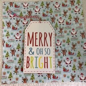 One‎ Big Wooden Christmas Tag